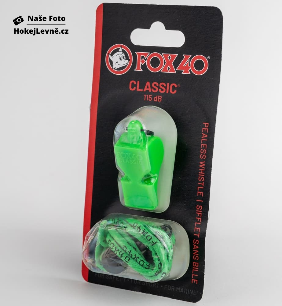 Píšťalka FOX 40 Classic Zelená