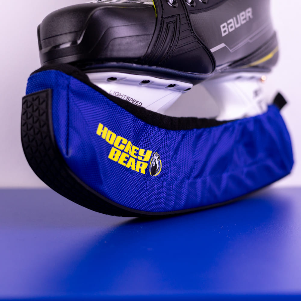 Chráníče bruslí Hockey Bear Upgraded -  Modré